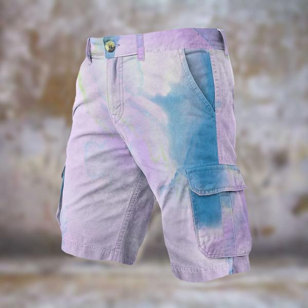 Cargohose mit Itchy  - Hose, lang oder kurz, bunt, 100% Polyester, Grösse S-5XL, fester Stoff, Normale Passform, Mischling, Mix, Shar Pei